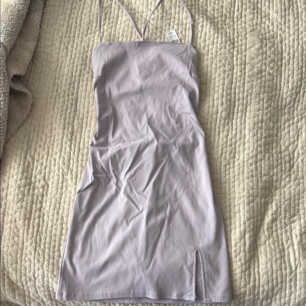 Garage Lavender Dress - Open Back! NWT